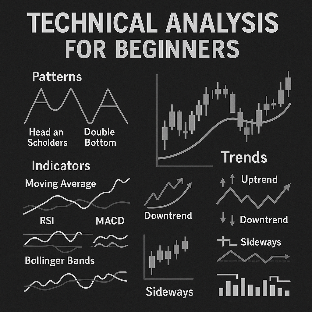 Technical Analysis for Beginners: Understanding Patterns, Indicators, and Trends